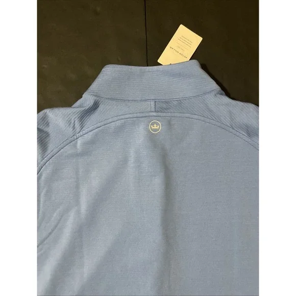 Peter Millar Beaumont Performance Vest Mens XL Zipper Snap Button‎ Golf Outdoor